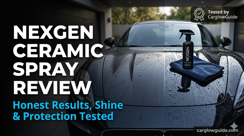 Nexgen Ceramic Spray Review for black cars 